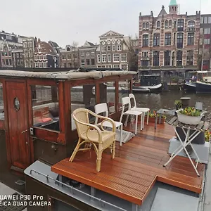 Waterloo Square River Vieuw Houseboat , Amsterdam Nederland